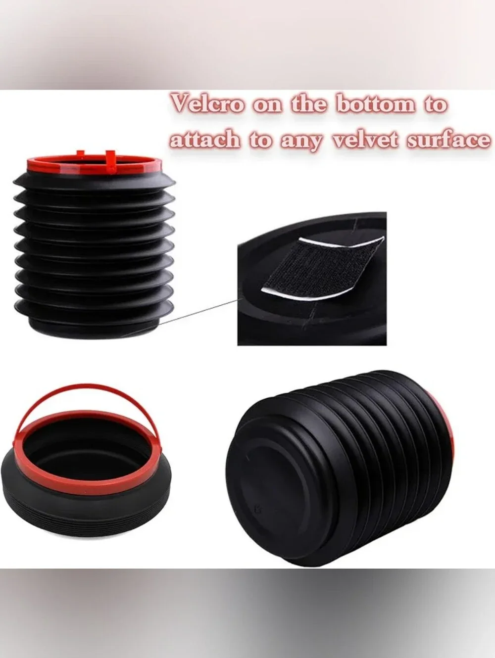 Collapsible Foldable Car Trash Bucket, Camping Trash Can Automotive Container